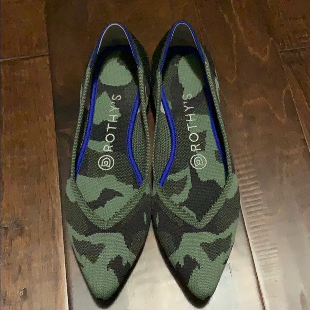 Rothy’s Camo Flats